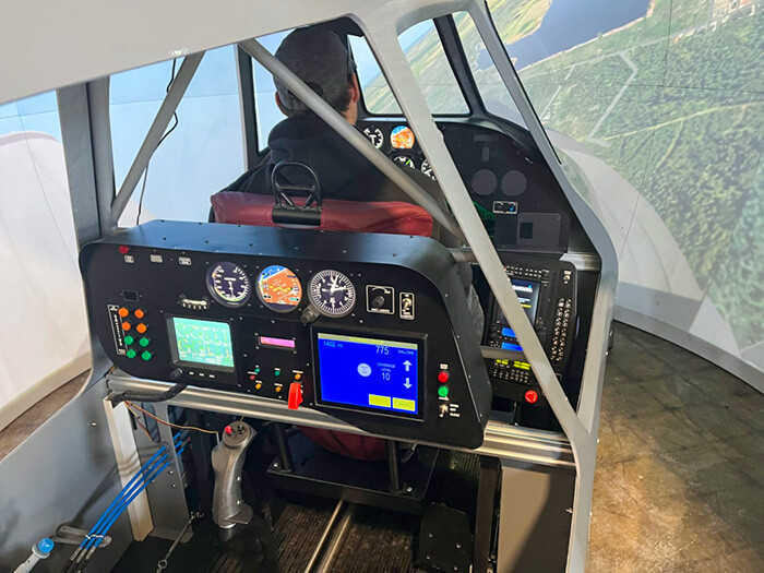 Dual Cockpit AT-802 Simulator 02